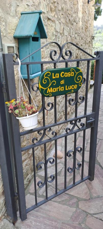 "La Casa Di Maria Luce" Con Terrazza Panoramica Apartman Gaiole in Chianti Kültér fotó
